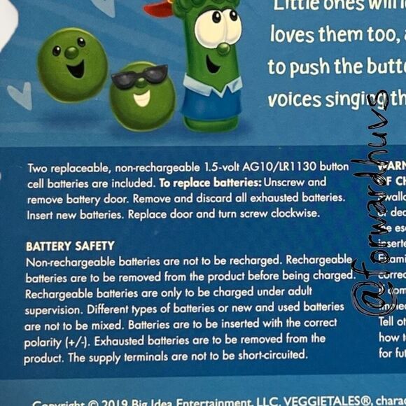 VeggieTales Jesus Loves Me Board Book with Jesus Loves Me Song Sound - Picture 6 of 10